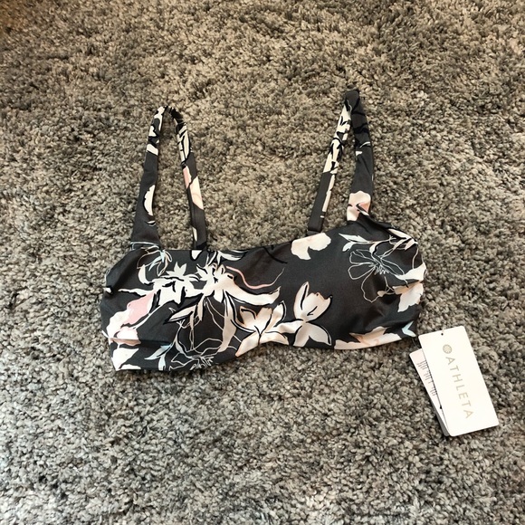 ATHLETA AQUALUXE WILDFLOWER BRA-SIZED BIKINI TOP - Picture 5 of 9